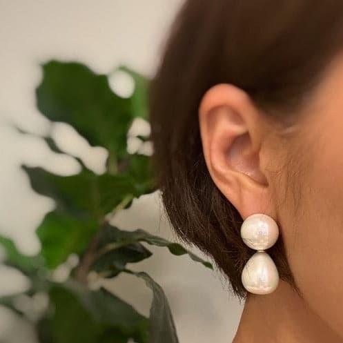 Teardrop Pearl Earrings - SwagglyLife Home & Fashion