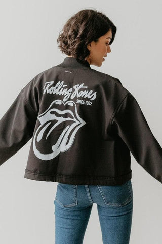 The Rolling Stones Varsity, Black - SwagglyLife Home & Fashion