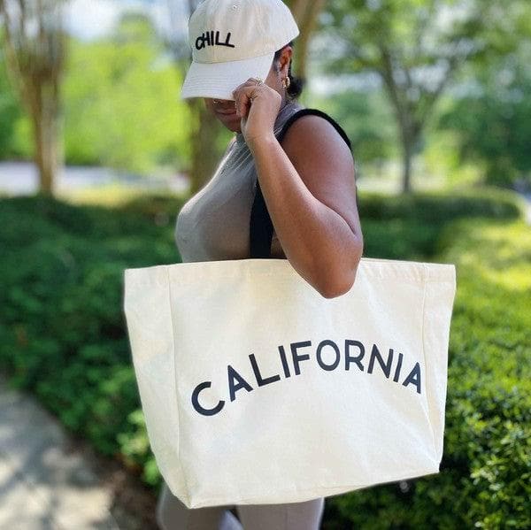 The State On My Mind Canvas Tote - SwagglyLife Home & Fashion