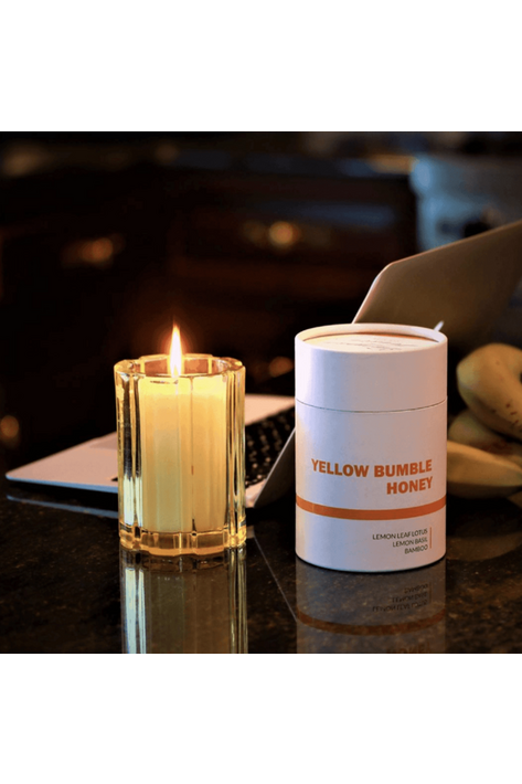 THOMPSON FERRIER Yellow Bumble Honey Candle - SwagglyLife Home & Fashion