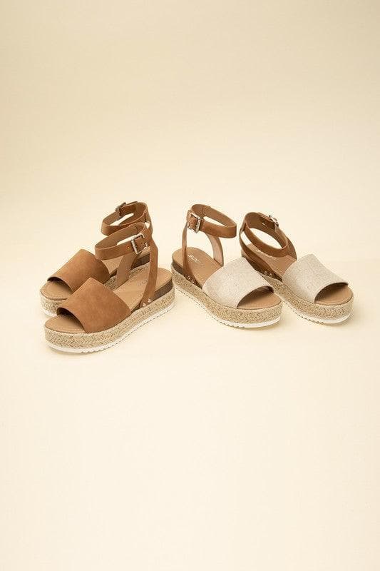 TOPIC-S Espadrille Ankle strap Sandals - SwagglyLife Home & Fashion