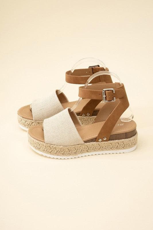 TOPIC-S Espadrille Ankle strap Sandals - SwagglyLife Home & Fashion