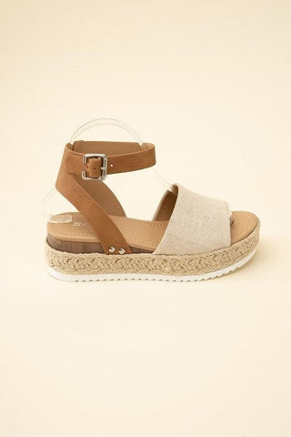 TOPIC-S Espadrille Ankle strap Sandals - SwagglyLife Home & Fashion