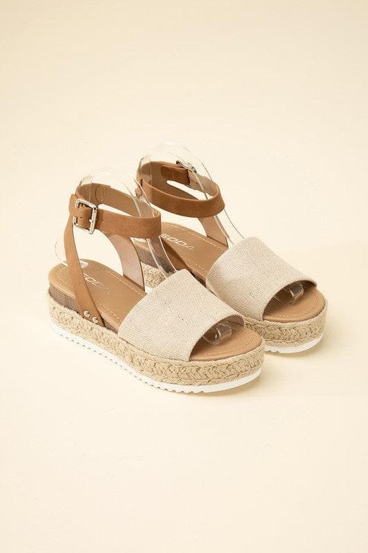 TOPIC-S Espadrille Ankle strap Sandals - SwagglyLife Home & Fashion