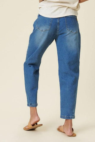 Vibrant M.i.U Distressed Slouchy Jean - SwagglyLife Home & Fashion