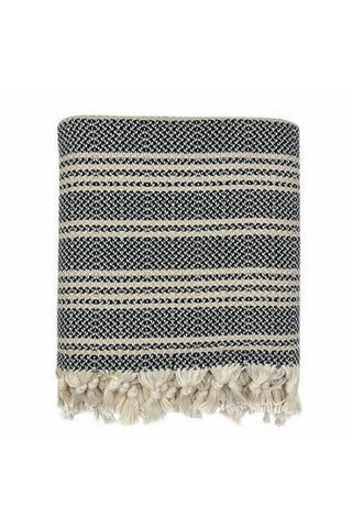 Woven Stripe Turkish Throw - SwagglyLife Home & Fashion