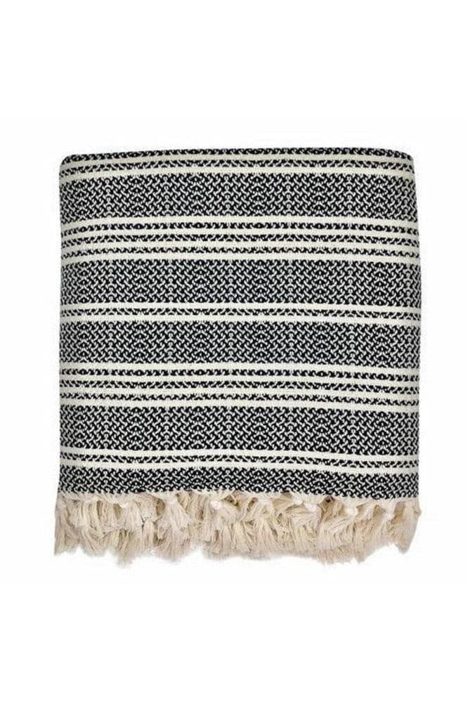 Woven Stripe Turkish Throw - SwagglyLife Home & Fashion