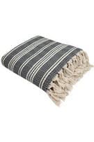 Woven Stripe Turkish Throw - SwagglyLife Home & Fashion