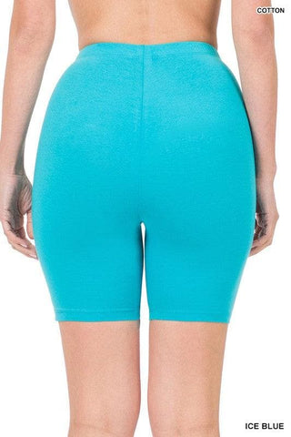 ZENANA Premium Cotton Biker Shorts, Multiple Colors - SwagglyLife Home & Fashion