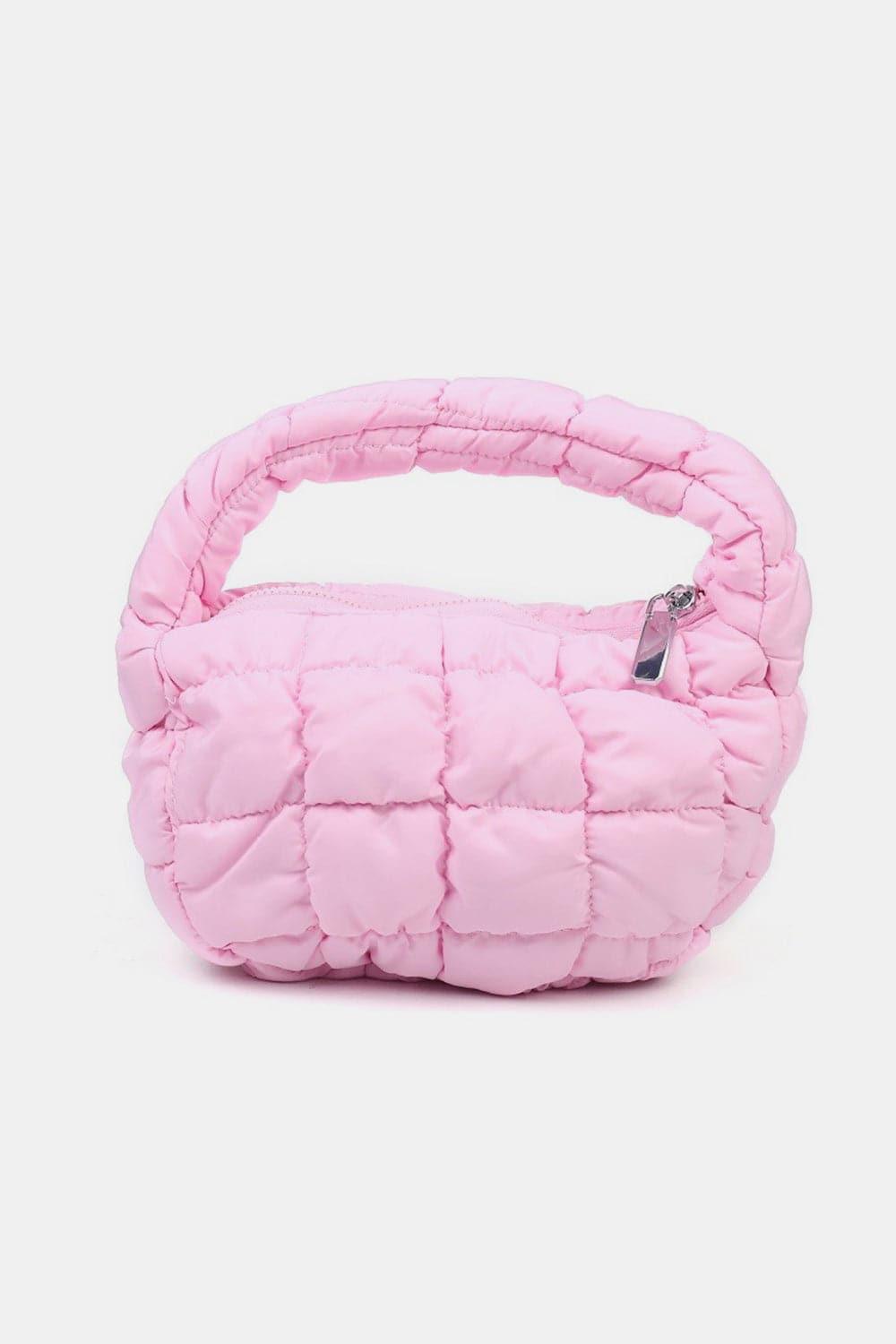 Zenana Quilted Micro Puffy Handbag - SwagglyLife Home & Fashion