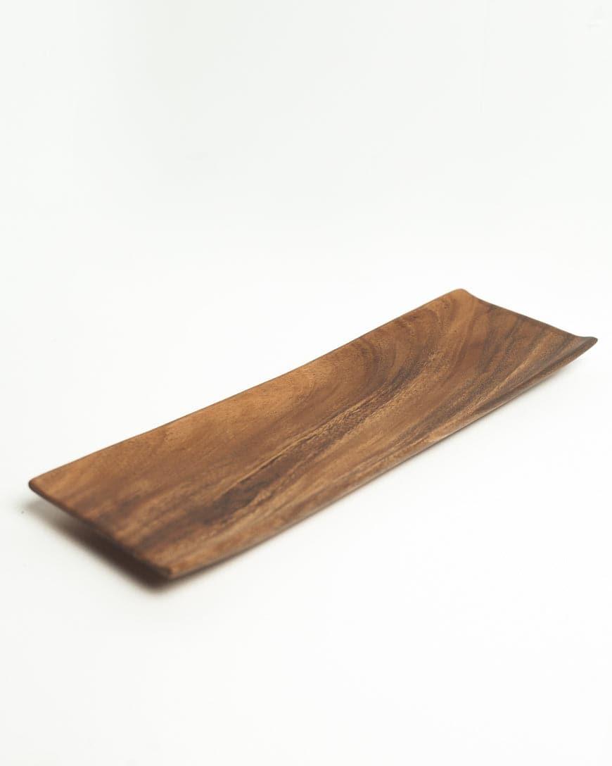 16" Acacia Wood Serving Tray - SwagglyLife Home & Fashion