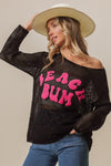 BiBi BEACH BUM Embroidered Knit Cover Up - SwagglyLife Home & Fashion