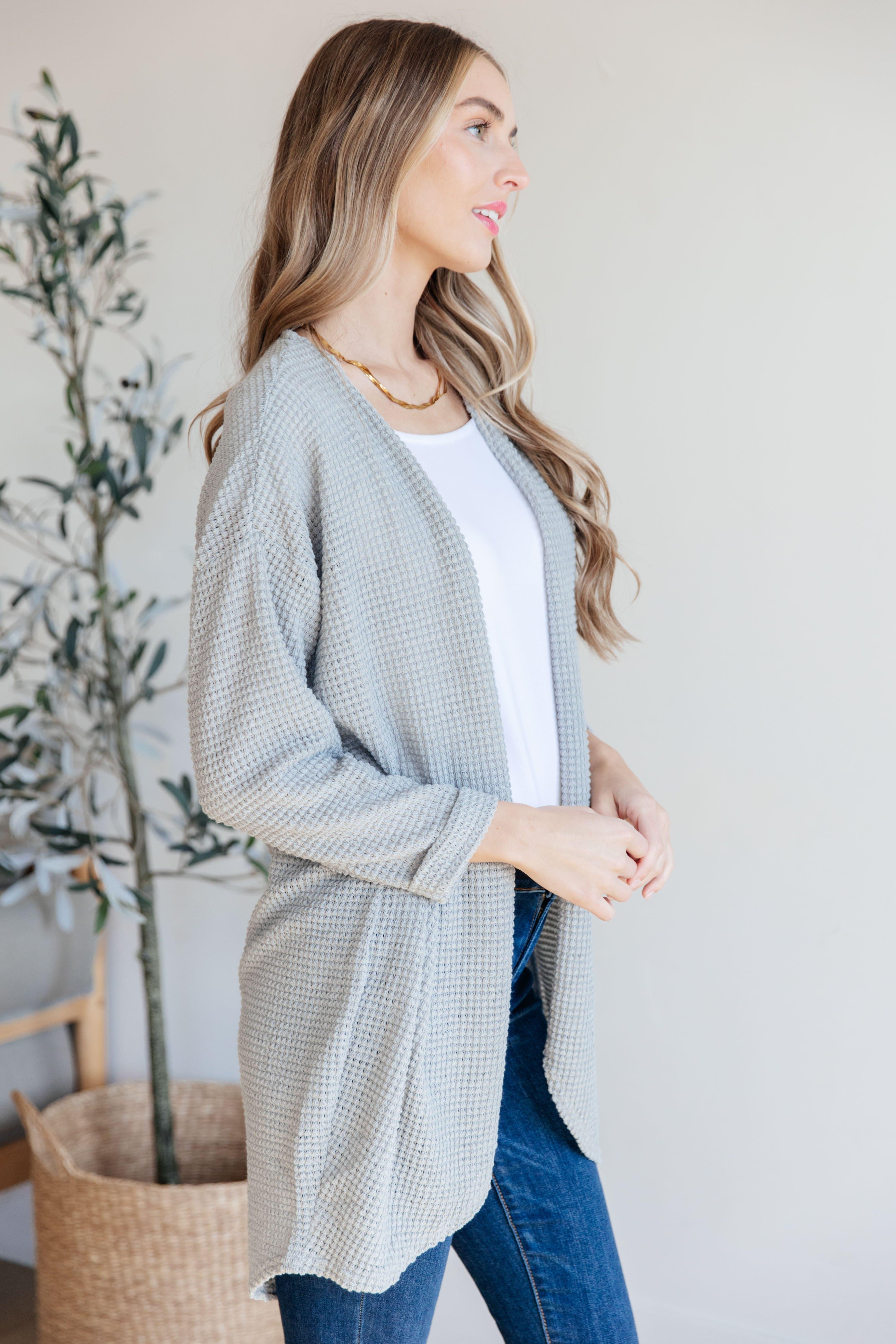 A Dream and My Drop Shoulder Cardigan - SwagglyLife Home & Fashion