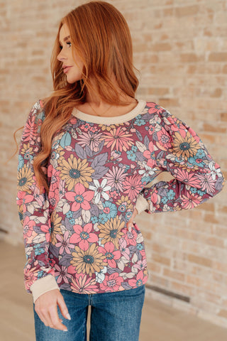 A Florists Dream Long Sleeve Pullover - SwagglyLife Home & Fashion