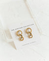 Artisan Link Brass Earrings - SwagglyLife Home & Fashion