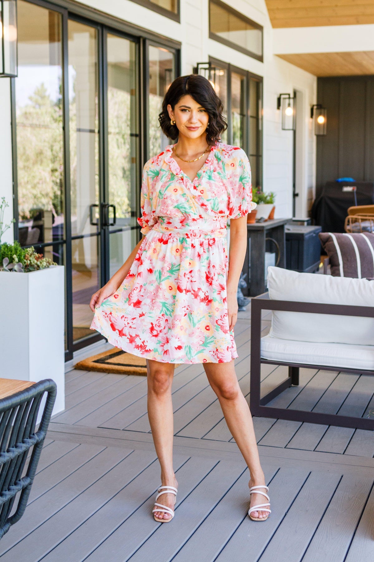 Fancy Free Floral Dress - SwagglyLife Home & Fashion