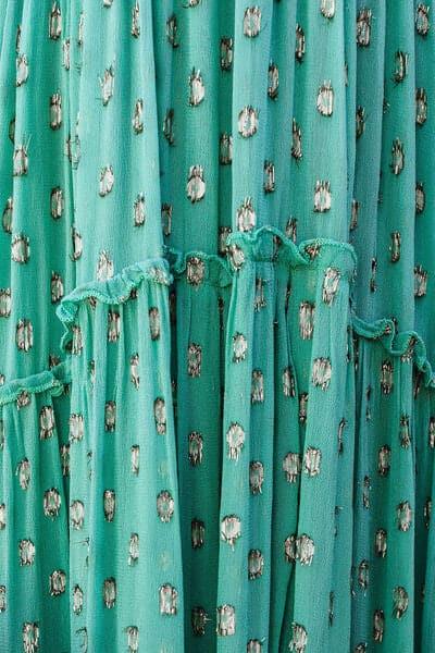 Kiara Frill Trim Tassel Tie Back Tiered Cami Dress - SwagglyLife Home & Fashion