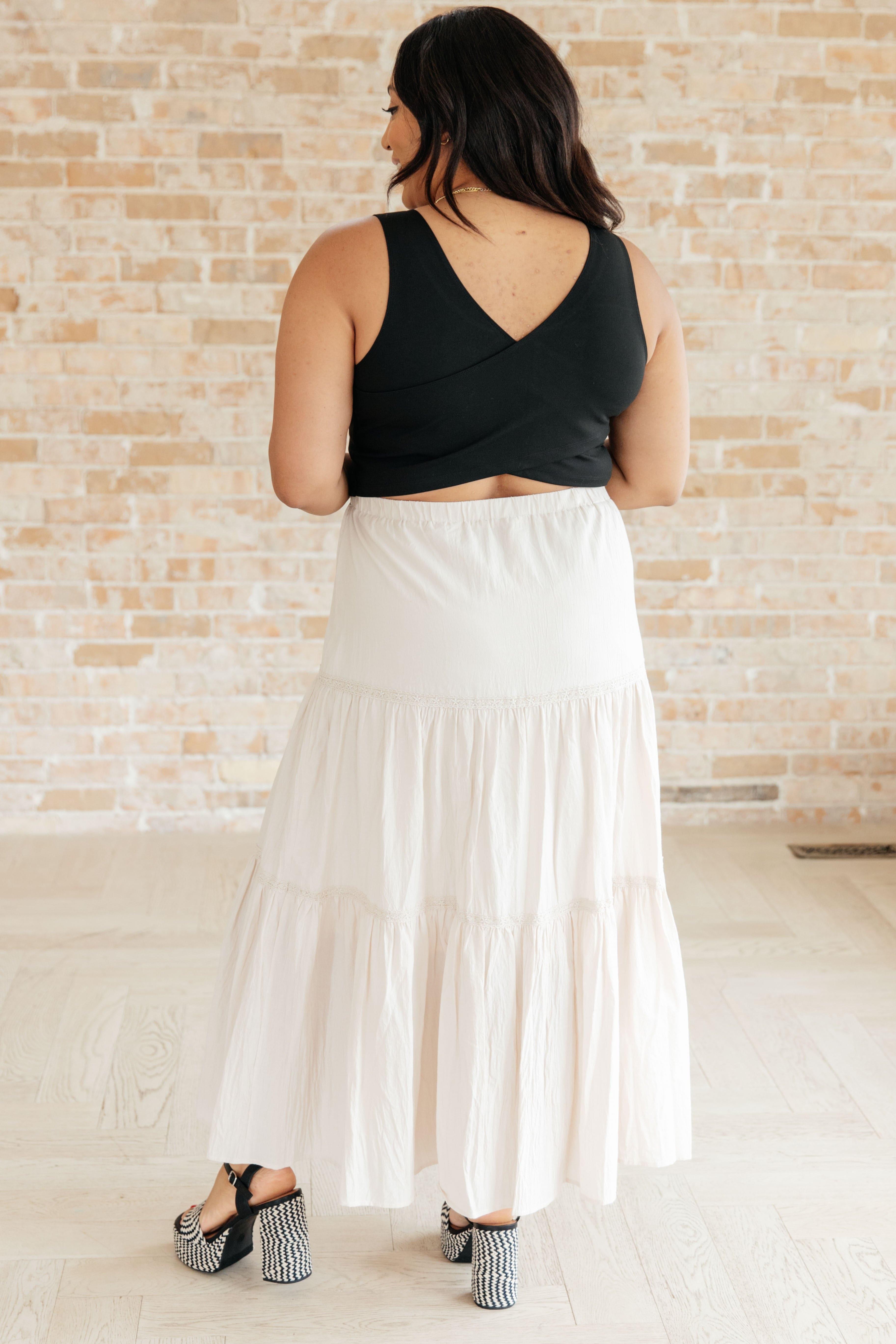 Let It Begin Tiered Maxi Skirt - SwagglyLife Home & Fashion
