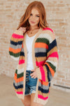 Life in Technicolor Knit Cardigan - SwagglyLife Home & Fashion