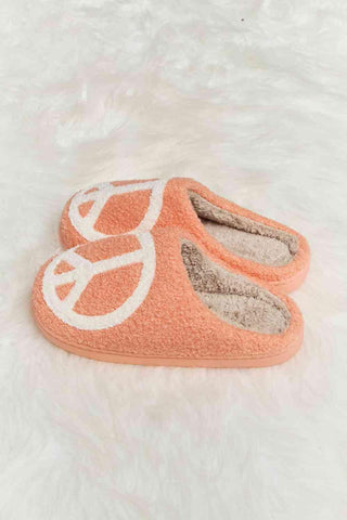 Melody Printed Plush Slide Slippers - SwagglyLife Home & Fashion