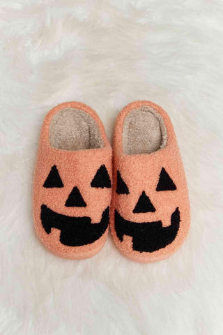 Melody Printed Plush Slide Slippers - SwagglyLife Home & Fashion