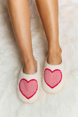 Melody Printed Plush Slide Slippers - SwagglyLife Home & Fashion