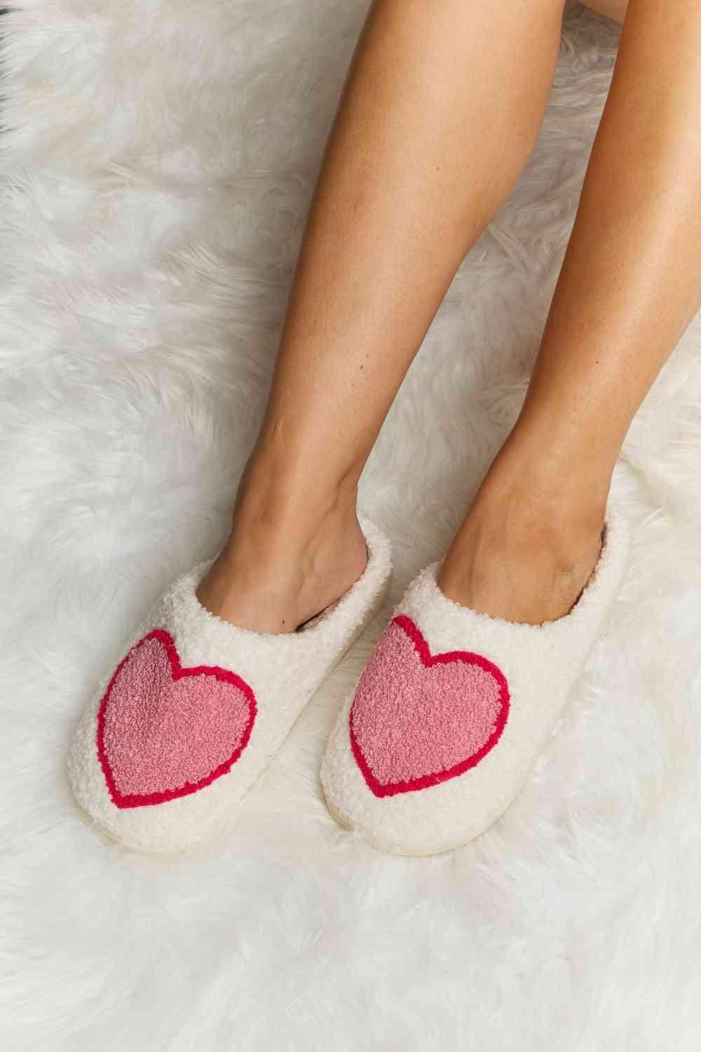 Melody Printed Plush Slide Slippers - SwagglyLife Home & Fashion