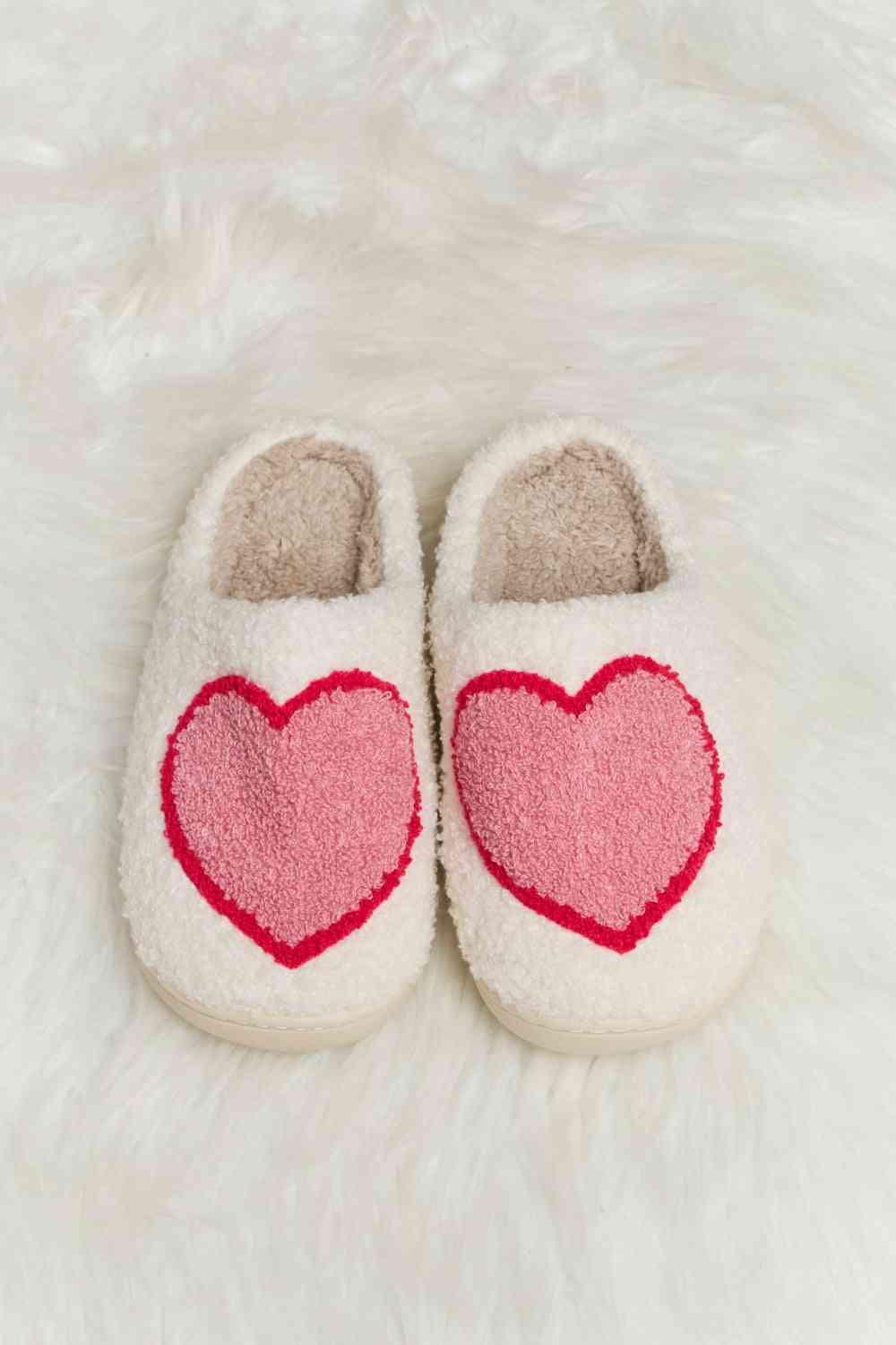 Melody Printed Plush Slide Slippers - SwagglyLife Home & Fashion