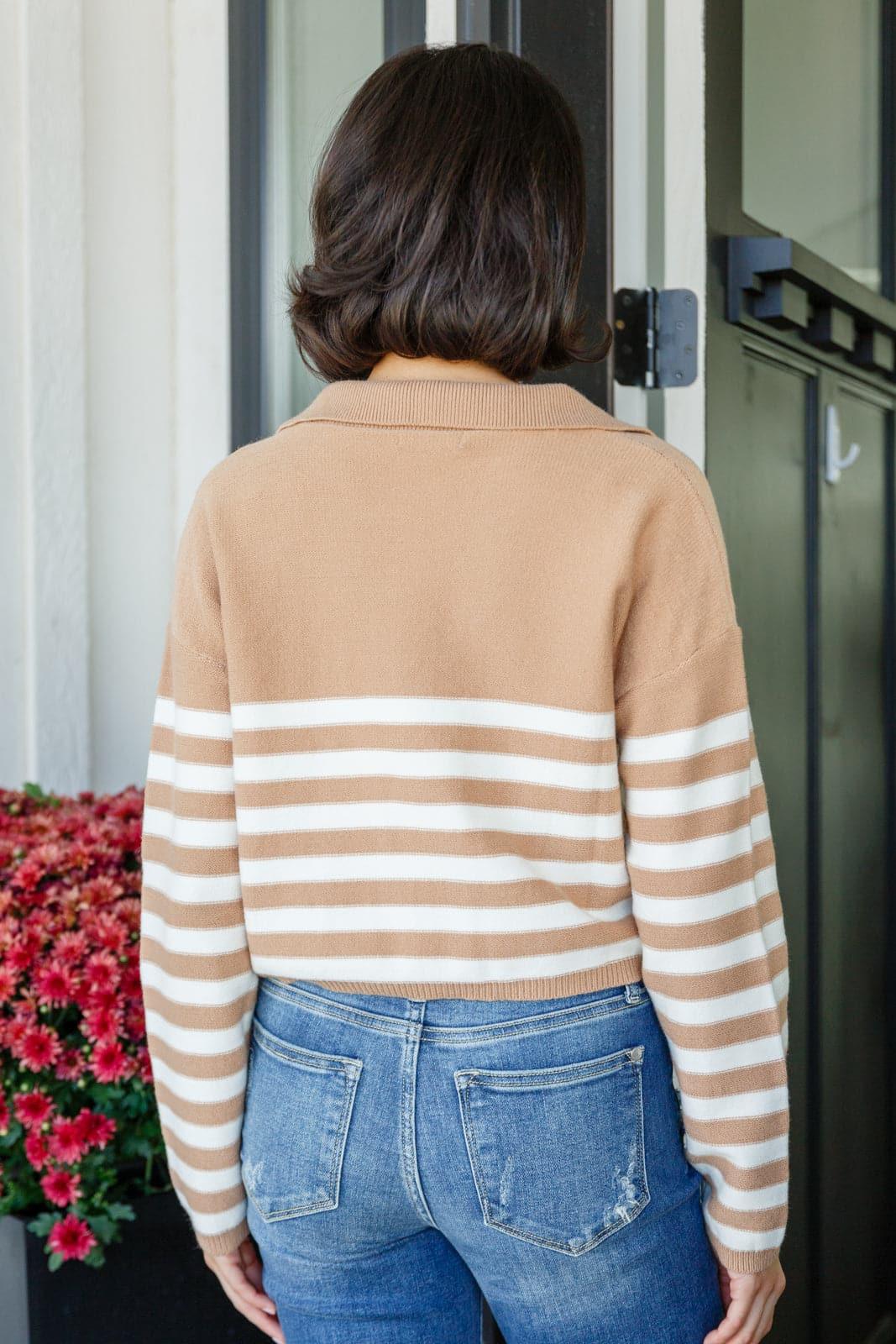 Memorable Moment Striped Sweater - SwagglyLife Home & Fashion