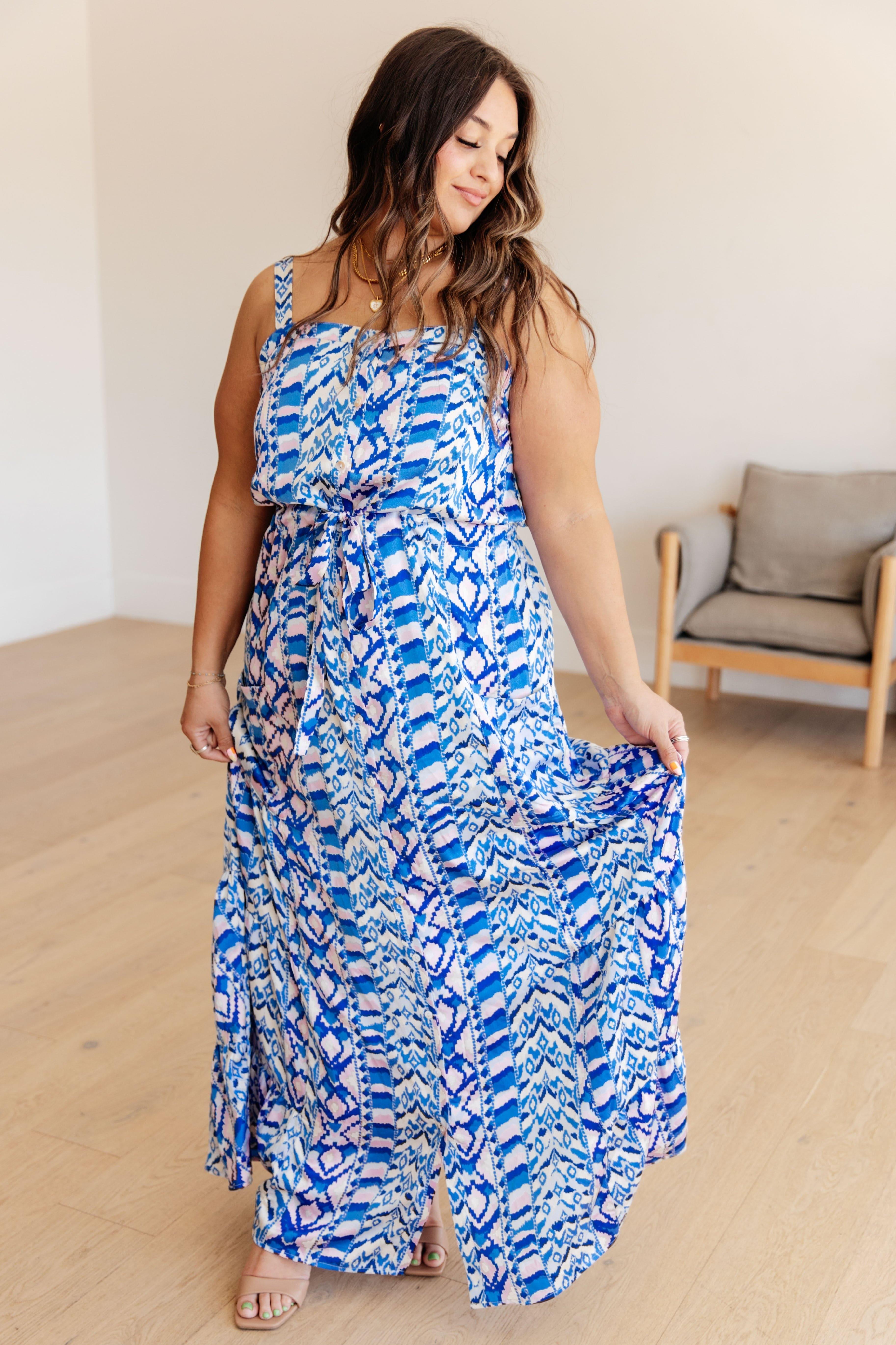 Seas The Day Maxi Dress - SwagglyLife Home & Fashion