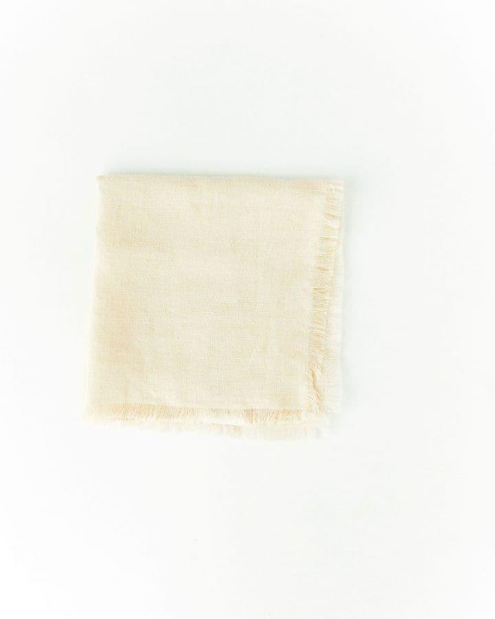 Stone Washed Linen Cocktail Napkin - SwagglyLife Home & Fashion