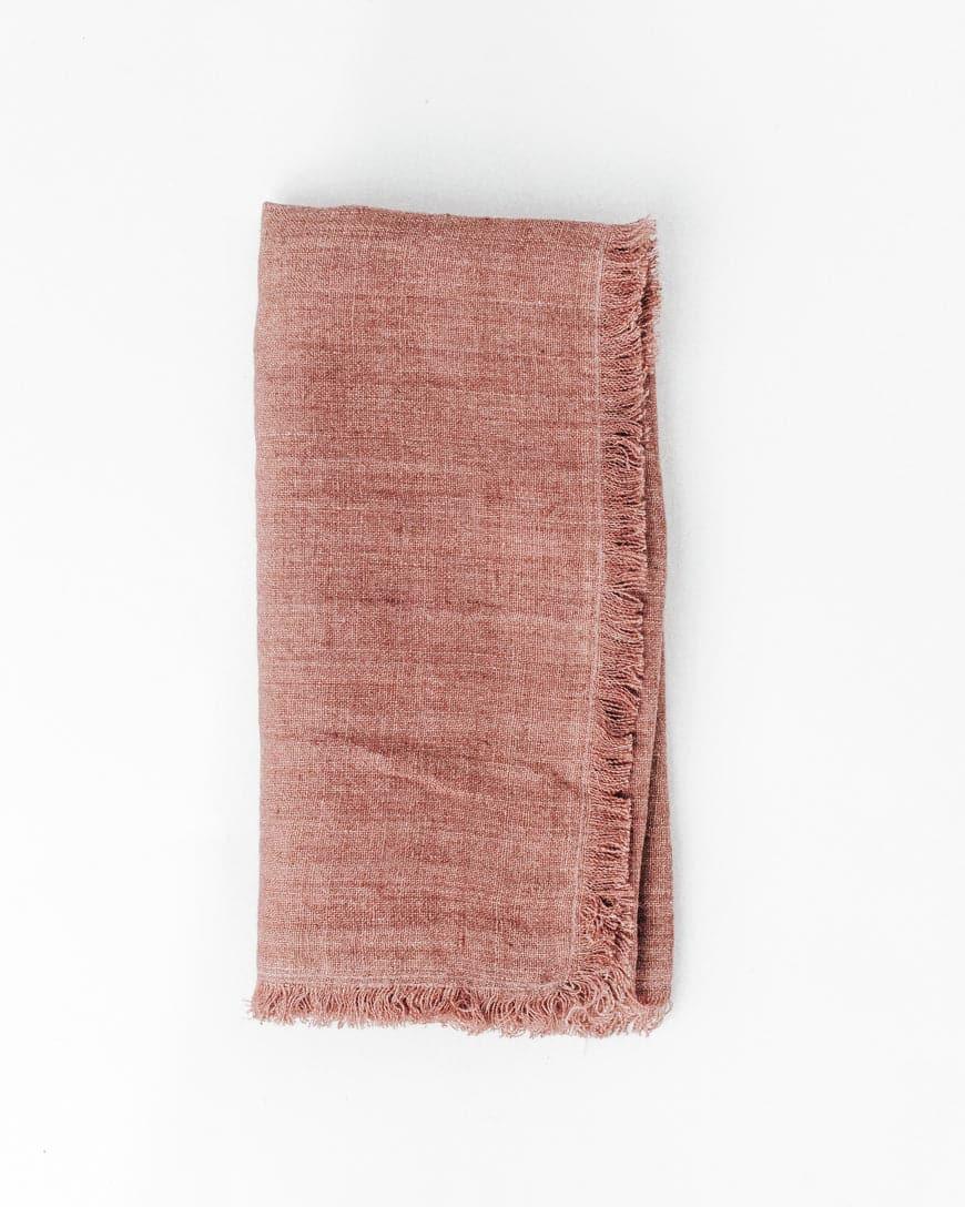 Stone Washed Linen Dinner Napkins - SwagglyLife Home & Fashion