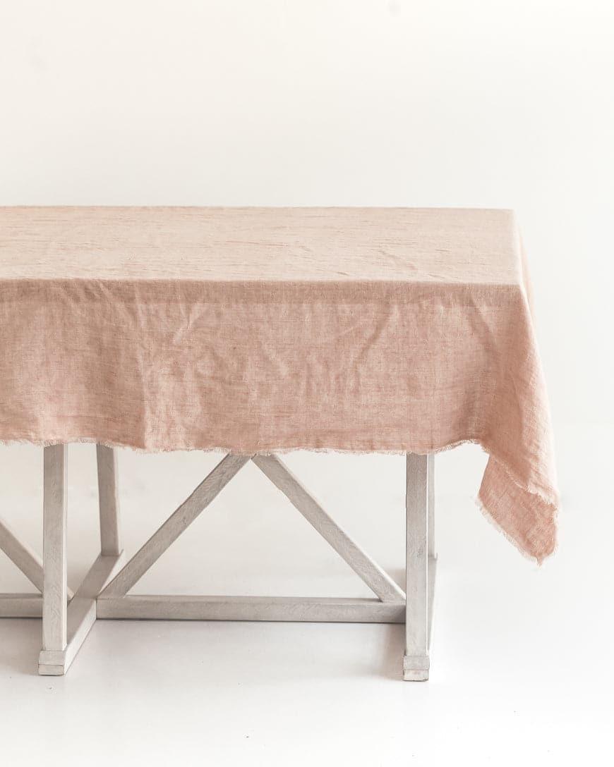 Stone Washed Linen Tablecloth - SwagglyLife Home & Fashion