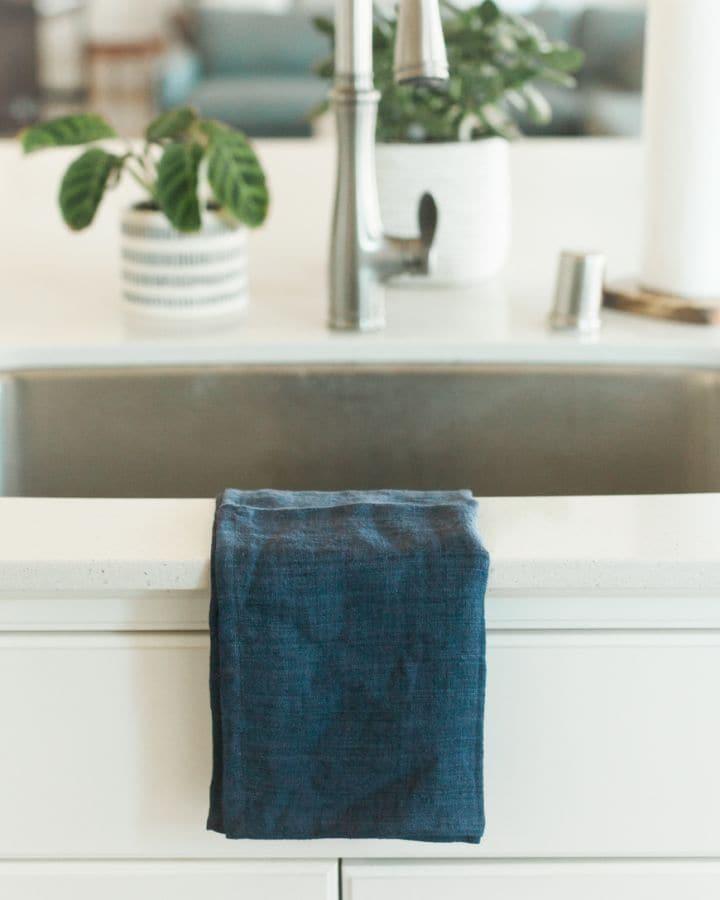 Stone Washed Linen Tea Towel - SwagglyLife Home & Fashion