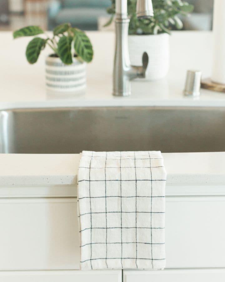 Stone Washed Linen Tea Towel - SwagglyLife Home & Fashion