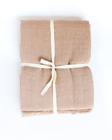 Stone Washed Linen Throw Blanket - SwagglyLife Home & Fashion