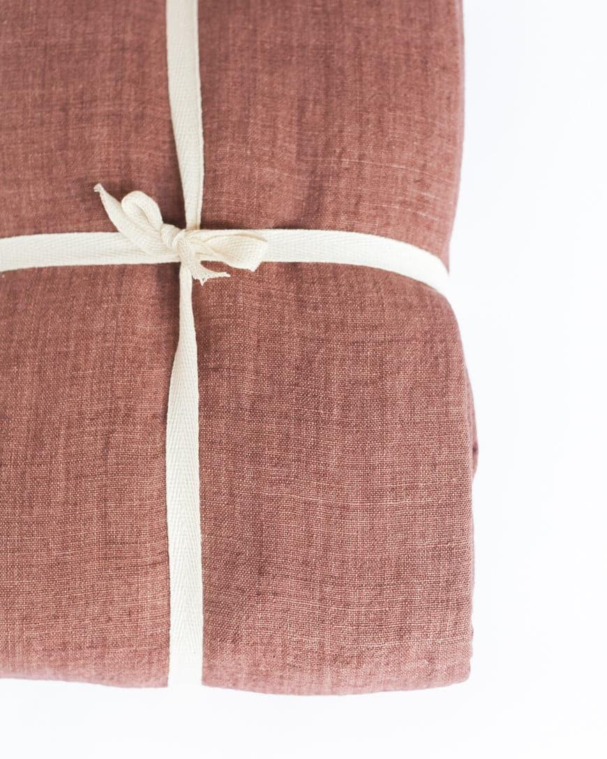 Stone Washed Linen Throw Blanket - SwagglyLife Home & Fashion