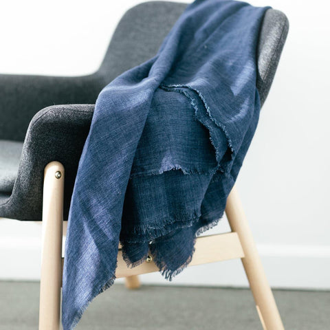 Stone Washed Linen Throw Blanket - SwagglyLife Home & Fashion