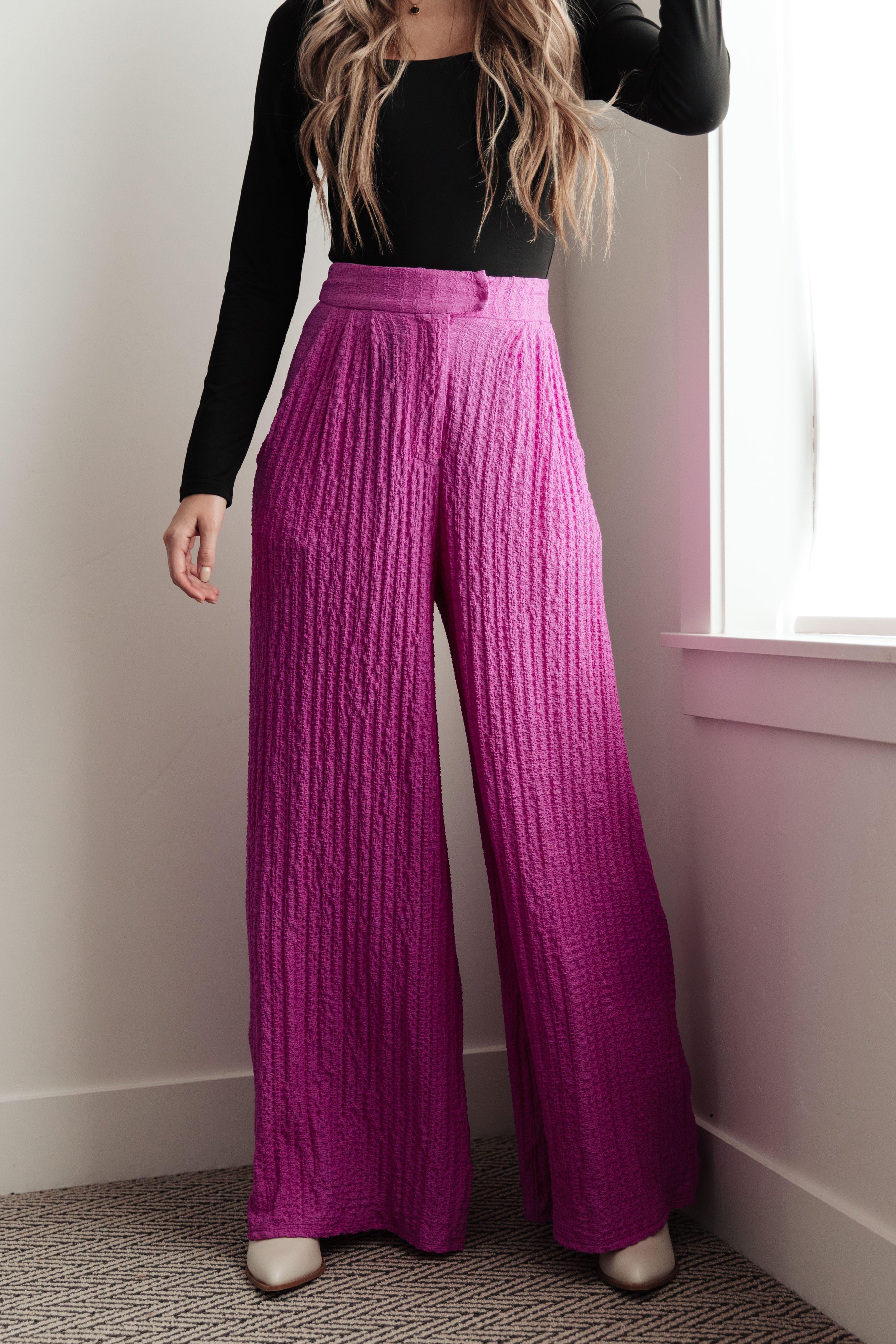 Totally Crazy Still Wide Leg Pants - SwagglyLife Home & Fashion