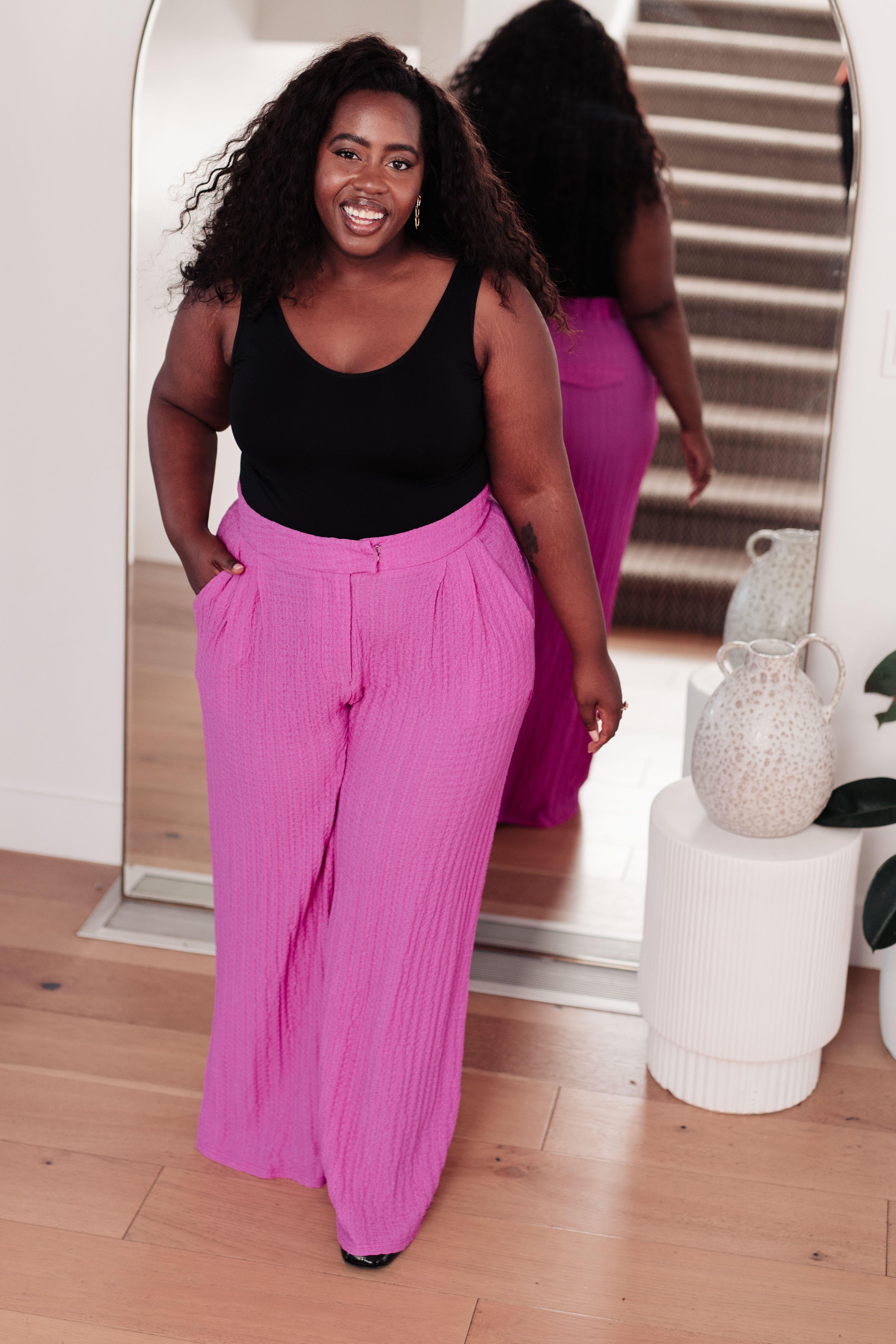 Totally Crazy Still Wide Leg Pants - SwagglyLife Home & Fashion