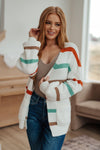 Walk The Line Cable Knit Cardigan - SwagglyLife Home & Fashion