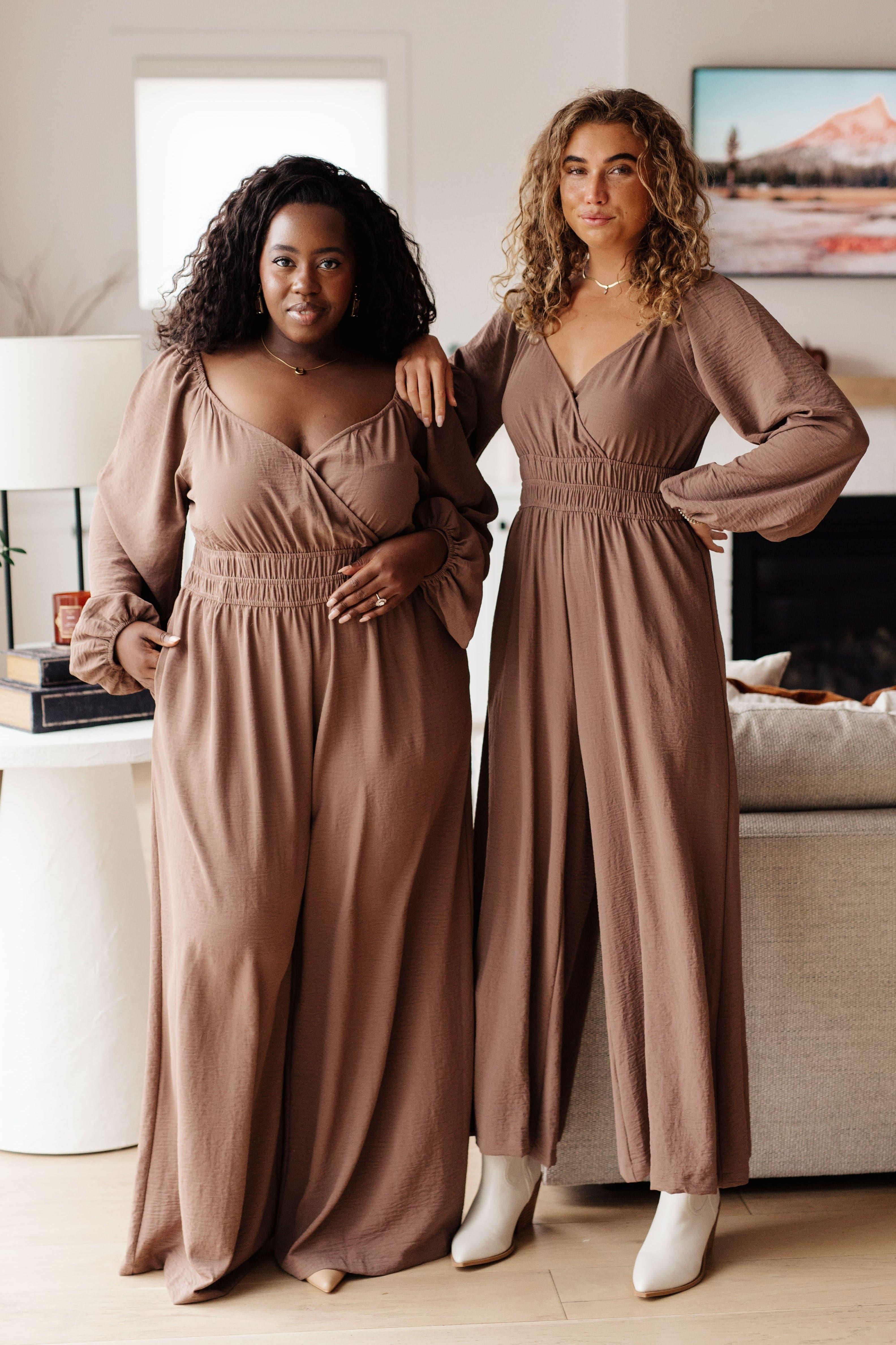 Wandering Vista Wide Leg Jumpsuit - SwagglyLife Home & Fashion