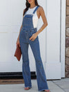 Willow Raw Hem Denim Overall - SwagglyLife Home & Fashion