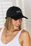Zenana PARIS Embroidered Baseball Cap - SwagglyLife Home & Fashion